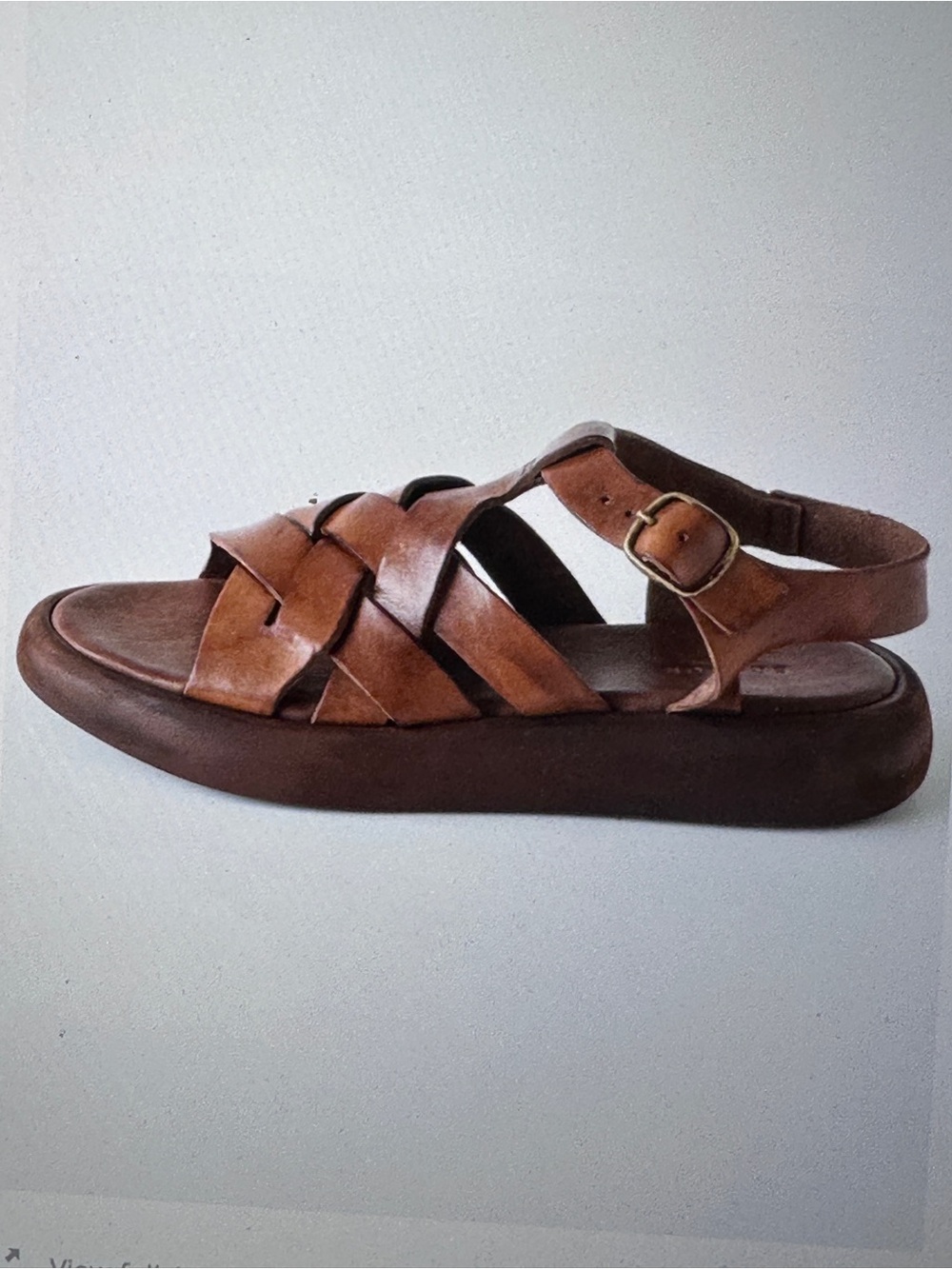 Brador Malawi Braid Sandal